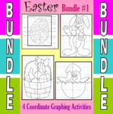 Easter - 4 Coordinate Graphing Activities - Bundle #1
