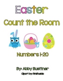 Easter Count the Room Math Center