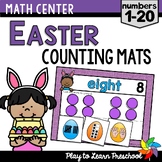 Easter Math - Counting, Numbers for Preschool, PreK and Ki