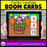 Easter Counting Boom Cards™ Digital Kindergarten Math Cent