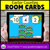 Easter Counting Boom Cards™ Digital Kindergarten Math Cent