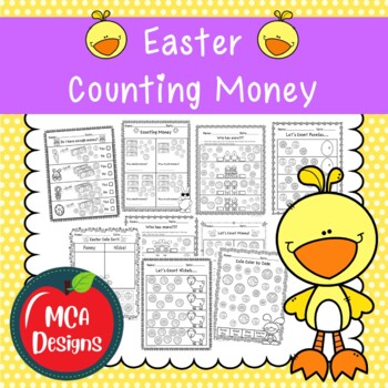 Preview of Easter Counting Money