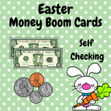 Easter Counting Money and Making $1 Math Boom Cards Bundle