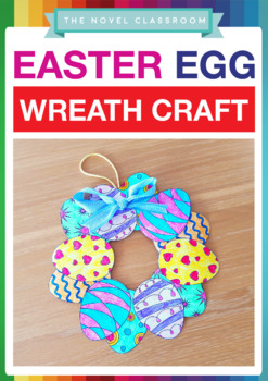 Preview of Easter Craft Activity - Make an Easter Egg Wreath