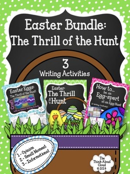 Preview of Easter Craft Bundle ~ with Writing Activities