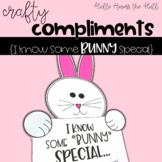 Easter Craft {Crafty Compliments April} Bunny Craft