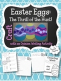 Easter Craft ~ Easter Eggs with Opinion Writing Resources