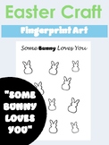 Easter Craft | Some Bunny Loves You | Finger Painting | Tear Art