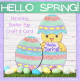 Easter Egg Art Project – HELLO SPRING Craft & Card - Art &