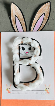 Easter Craft, Spring Craft, Bunny, Preschool, Kindergarten, Art | TPT