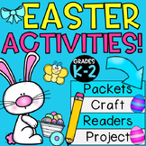 Easter Activities! Easter Packets, Readers, Craft, Gift, a