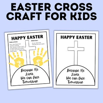 Easter Craft for Kids | Sunday School Craft for Kids | Easter Cross Craft
