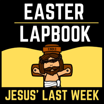 Preview of Easter Craft for Sunday School about Jesus' Last Week - Lapbook