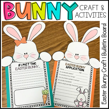 Preview of Easter Craftivity | Easter Bunny Craft