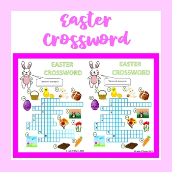 Preview of Easter Crossword