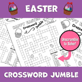 Easter Crossword Jumble Puzzle | Spring Word Scramble | Word Game
