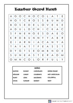 Easter Crosswords, Word Find, Puzzles, Craft & Activities Year 5 & 6