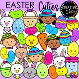 Easter Cuties {Easter Clipart, Bunny, Candy, Easter Egg Clipart}