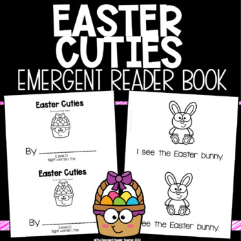 Preview of Easter Cuties Guided Reading Book Level C