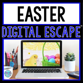 Preview of Easter DIGITAL ESCAPE ROOM for Google Drive® | Distance Learning