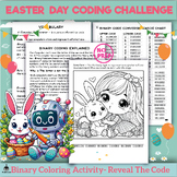 Easter Day Binary Code-Reveal the Word Binary Challenge (N