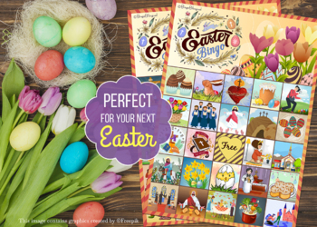 Preview of Easter Day Bingo Set/ Amazing Printable Game for classes and family parties