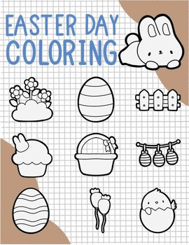 Easter Day Coloring Page by KookjungStudio | TPT