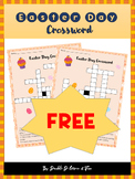 Easter Day Crossword Puzzle| Vocabulary| Fun Activity| Free