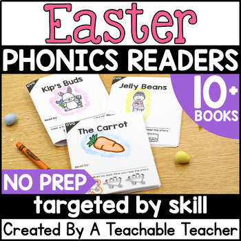 Preview of Easter Decodable Readers | Easter Readers Books