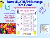 Easter Dice Roll, Jelly Bean Exchange Game, Group Game, Ca
