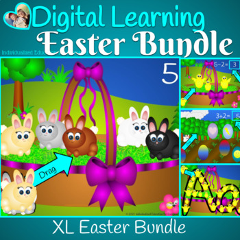 Preview of Easter Digital Learning Bundle