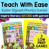 Easter Digraph Printable Games | Reading & Spelling Activi