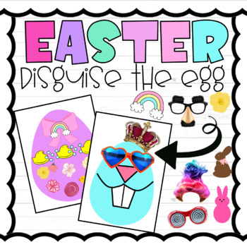 Preview of Easter Disguise the Egg Fun Activity