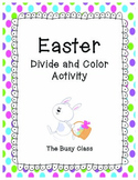 Easter Divide and Color Activity