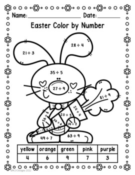 Easter Division by MCA Designs | TPT