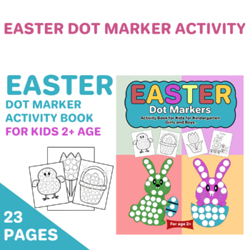 Preview of Easter Dot Marker Activity Sheets for kids - Easter Dot-to-Dot marker activity