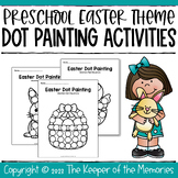 Easter Dot Painting Printable Worksheets