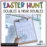 Easter Doubles and Near Doubles Egg Hunt | Easter Addition