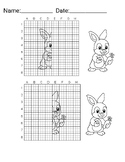 Easter Drawing with Grids Grades 1st - 4th
