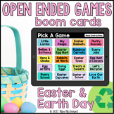Easter & Earth Day Open Ended Games for ANY skill | Boom Cards™