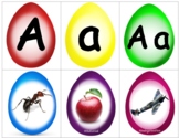 Easter Egg Alphabet Letters and Pictures