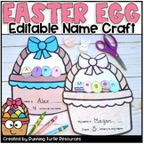 Easter Egg Basket Name Craft, Easter Bulletin Board 