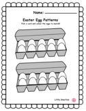 Easter Egg Carton Matching and Patterns