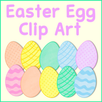 Preview of Easter Egg Clip Art | Commercial Use