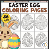 Easter Egg Coloring Pages | 36 Fun Easter Coloring Sheets 