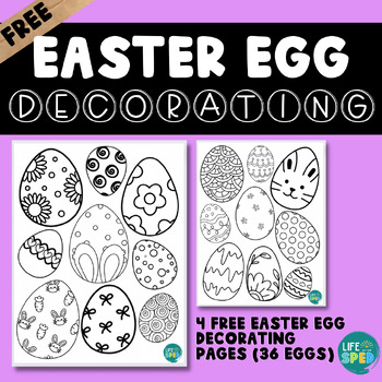 Easter Egg Coloring Pages 