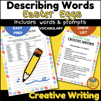 Preview of Easter Egg Creative Writing - Templates, Prompts & Checklists to Improve Drafts