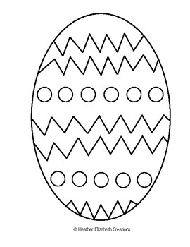 easter egg cut out
