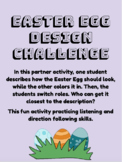 Easter Egg Design Challenge Activity FREEBIE