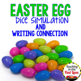 Easter Writing Activity Dice Simulation